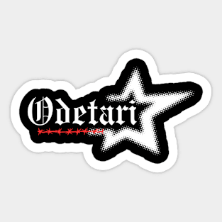 ODETARI FAN ART Sticker